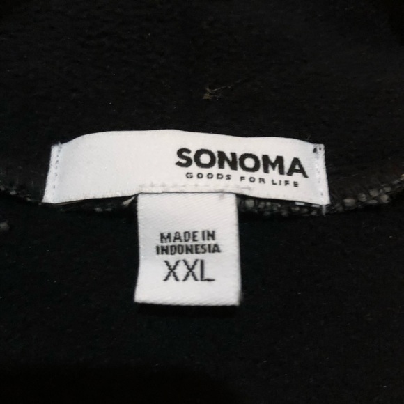 Black White Buffalo Check Sherpa Cardigan/Jacket - Picture 4 of 5